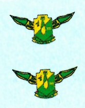 SAAF 21sq Badge (2)  ARANID D4832