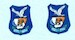 SAAF Silwer valke (MB326) Badge (2) SILWER VALKE BA