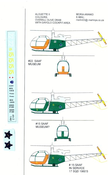 Alouette II (SAAF)  ARANID D4866