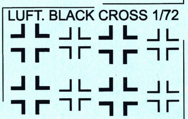 Luftwaffe Fighter Black Crosses  ARANID D7204