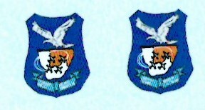 SAAF Silwer valke (MB326) Badge (2)  ARANID D7237