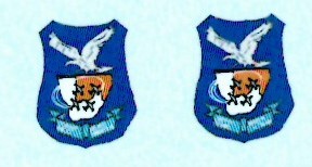 SAAF Silwer valke (MB326) Badge (2) ARANID D7237