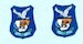 SAAF Silwer valke (MB326) Badge (2) SILWER VALKE BA