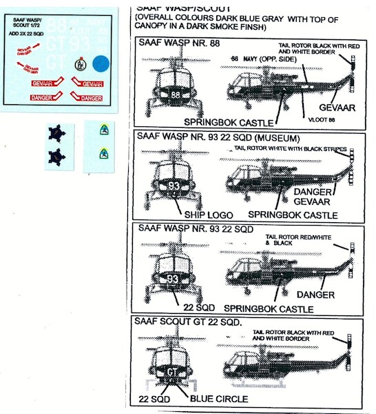 SAAF Wasp / Scout & 22sq ARANID D7242