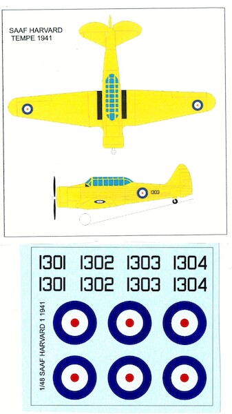 North American Harvard MK1 (SAAF Tempe 1941) ARANID D7265