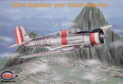 Northrop DB8 Bombers over South America 72553