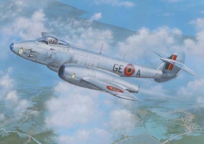 Gloster Meteor MK4 "Belgian AF, RAF" 72558
