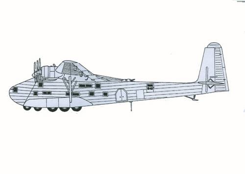 Messerschmitt Me323 Gigant (2 only)  HML007