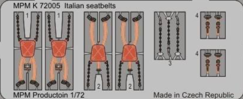 Italian Seatbelts MPM-K72005