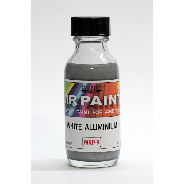 White Aluminium Metallic (30ml Bottle)  MRP-009