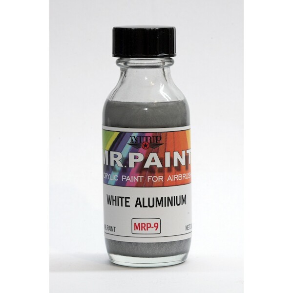 White Aluminium Metallic (30ml Bottle) MRP-009