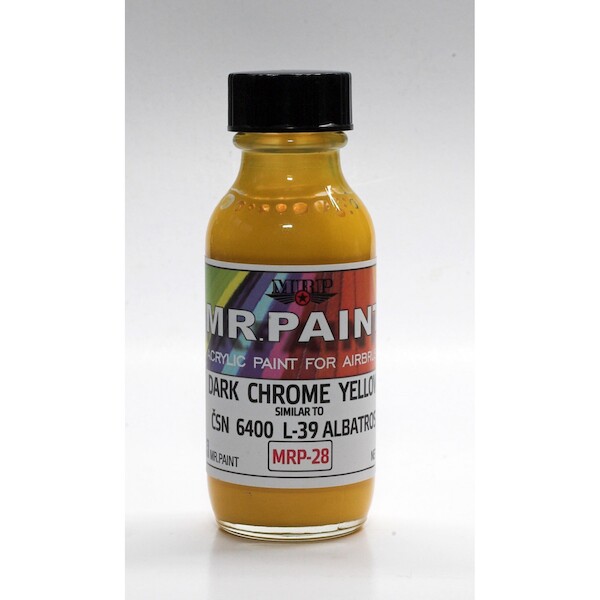Dark Chrome Yellow (CSN6400 and US Navy) (30ml Bottle) MRP-028