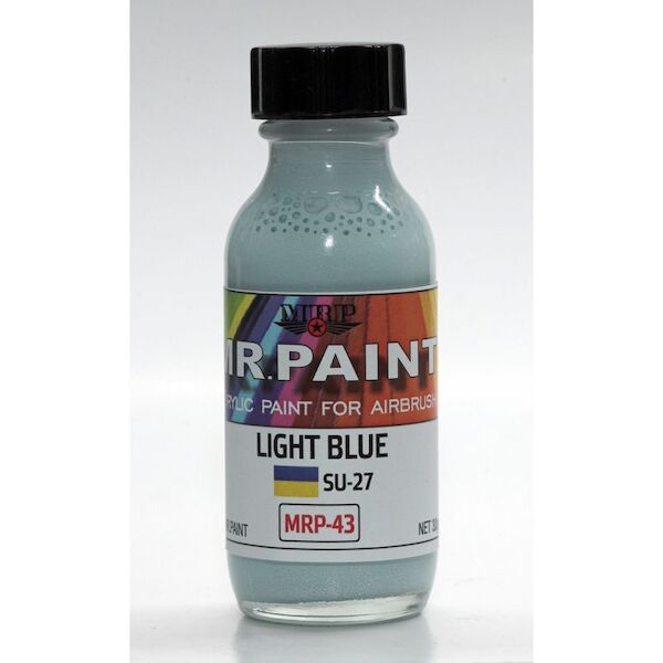 Light Blue Ukrainian AF Sukhoi Su27 (30ml Bottle)  MRP-043