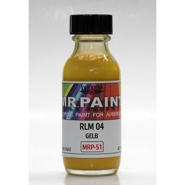 RLM04 Gelb WWII Germany (30ml Bottle) MRP-051