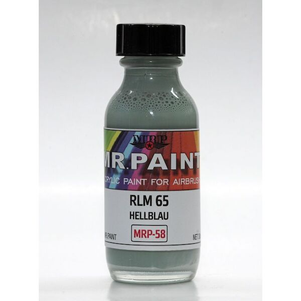 RLM65 HellBlau WWII Germany (30ml Bottle) MRP-058