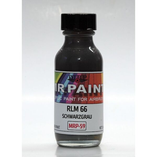 RLM66 Schwarzgrau WWII Germany (30ml Bottle) MRP-059