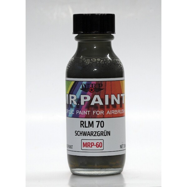 RLM70 Schwarzgrün WWII Germany (30ml Bottle)  MRP-060