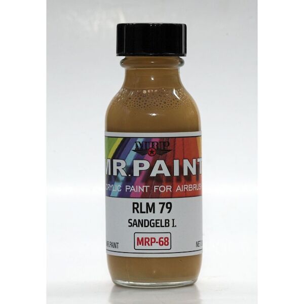 RLM79 Sandgelb (Variant 1) WWII Germany (30ml Bottle) MRP-068