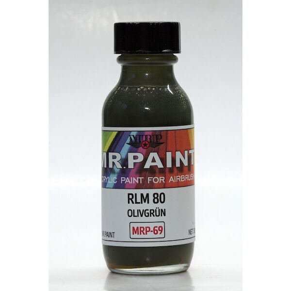RLM80 Olivgrün WWII Germany (30ml Bottle) MRP-069