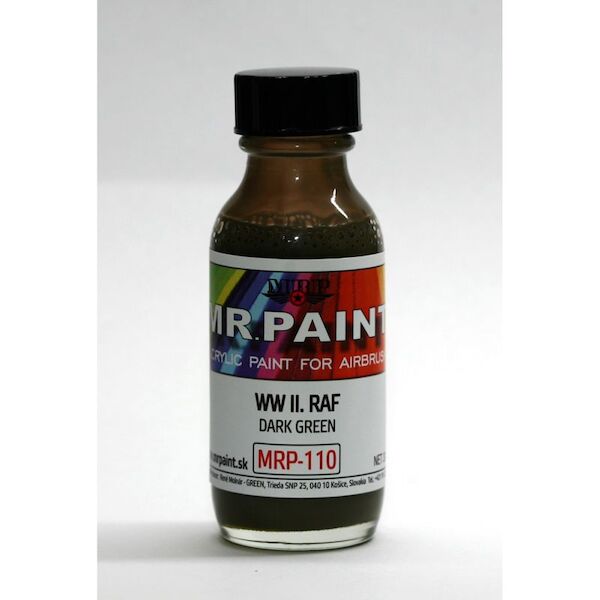 Dark Green WWII RAF (30ml Bottle) MRP-110