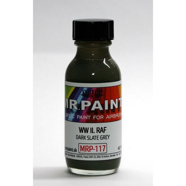 Dark Slate Grey WWII RAF (30ml Bottle)  MRP-117