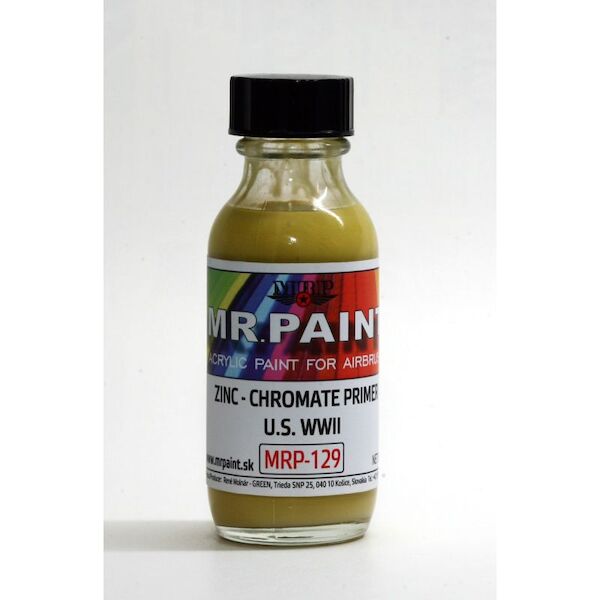 Zinc Chromate primer of WWII USA Aircraft (30ml Bottle) MRP-129
