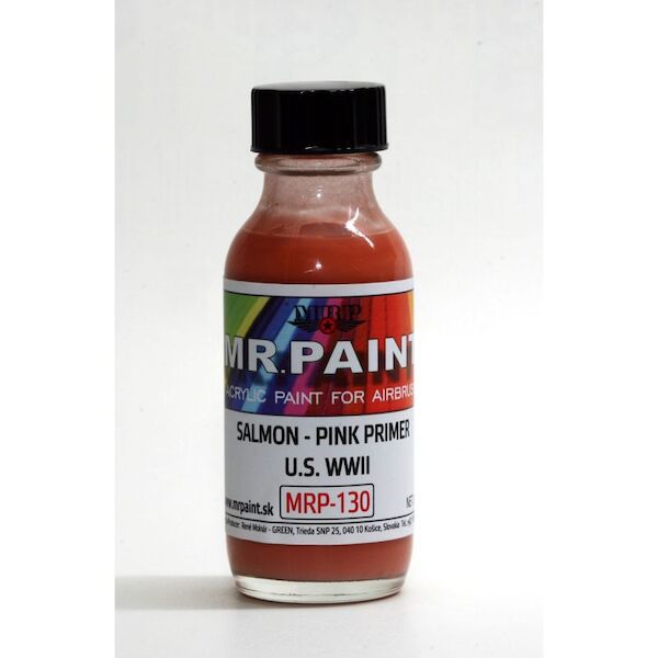 Salmon pink primer of WWII USA Aircraft (30ml Bottle) MRP-130