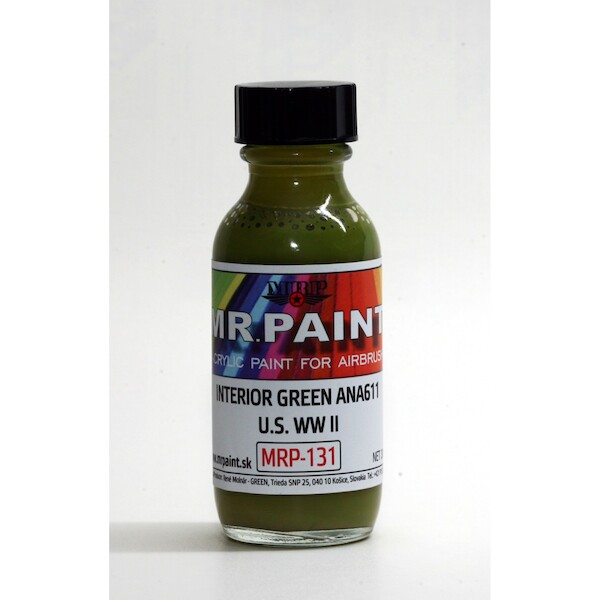 Interior Green (ANA611 wwII USA) (30ml Bottle) MRP-131