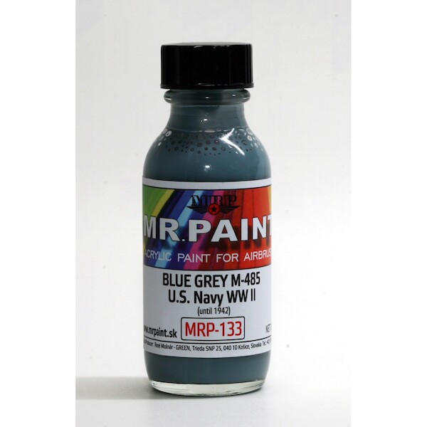 Blue Grey (M-485 WWII US Navy Pre 1942) (30ml Bottle)  MRP-133