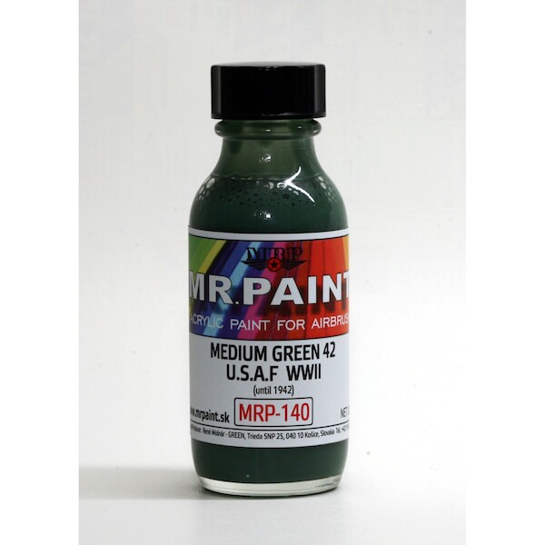 Medium Green 42 WWII USA until 1942 (30ml Bottle)  MRP-140