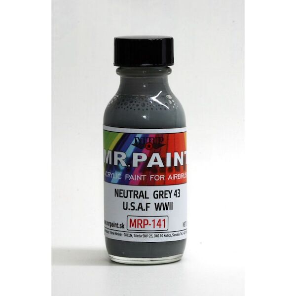 Neutral Grey 43 WWII USA (30ml Bottle) MRP-141