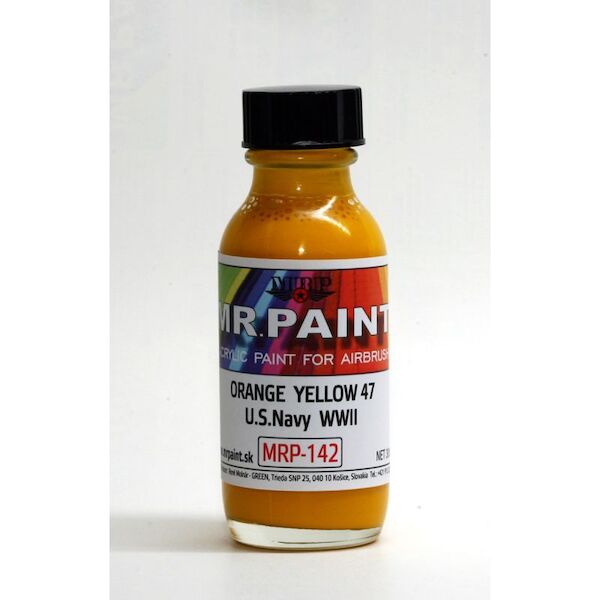 Orange Yellow 47 WWII US Navy (30ml Bottle) MRP-142