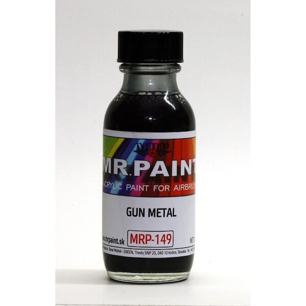 Gun metal Metallic (30ml Bottle)  MRP-149