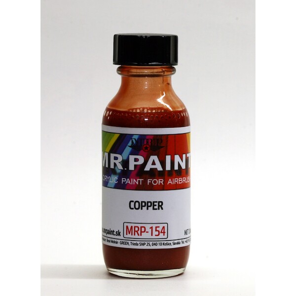 Red Copper Metallic (30ml Bottle)  MRP-154