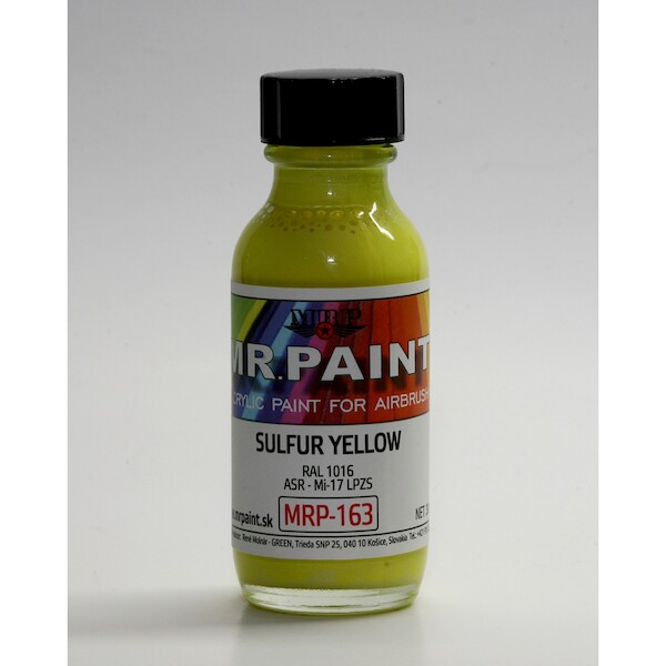Sulphur Yellow Slovak Mi17 LPZS (RAL1016) (30ml Bottle) MRP-163
