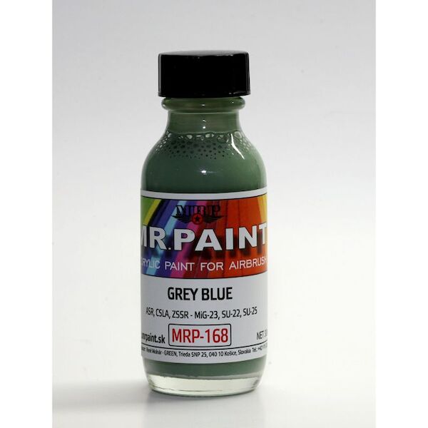 Grey Blue WarPac 5 tone camo (MiG23, Su22, Su25  (30ml Bottle)  MRP-168