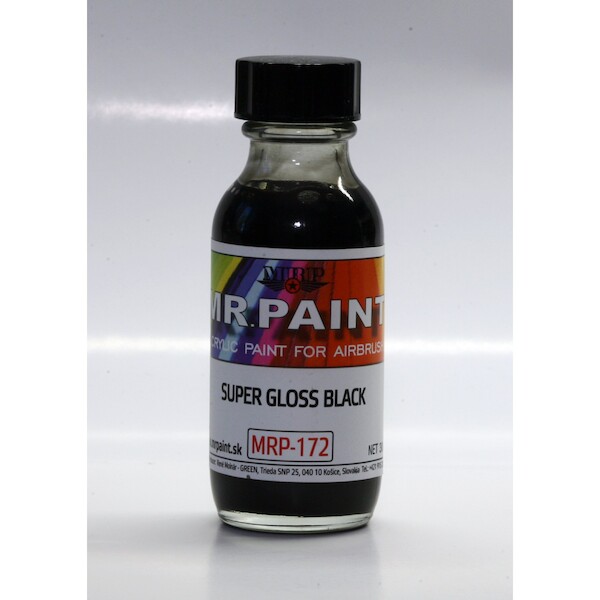 Super Gloss Black (30ml Bottle)  MRP-172