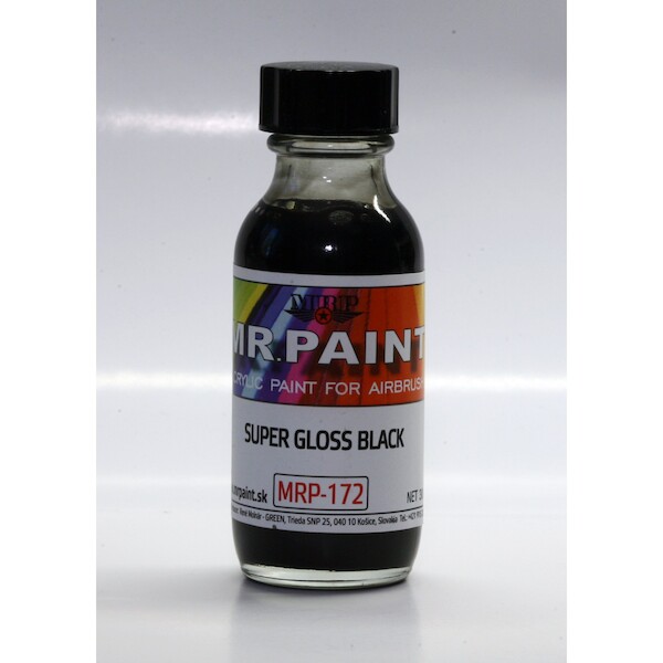 Super Gloss Black (30ml Bottle) MRP-172
