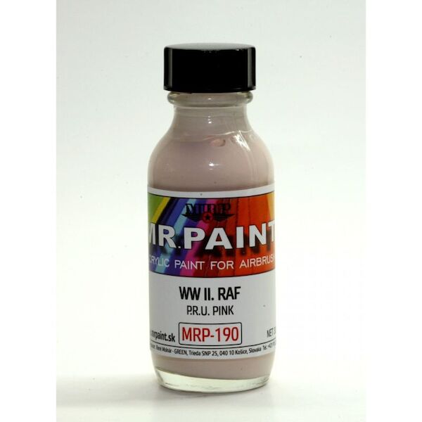 PRU Pink WWII RAF (30ml Bottle) MRP-190