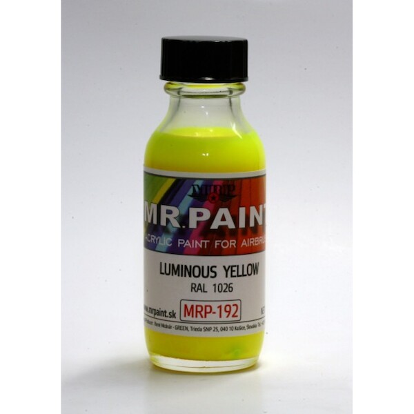 Lumious Yellow (30ml Bottle)  MRP-192