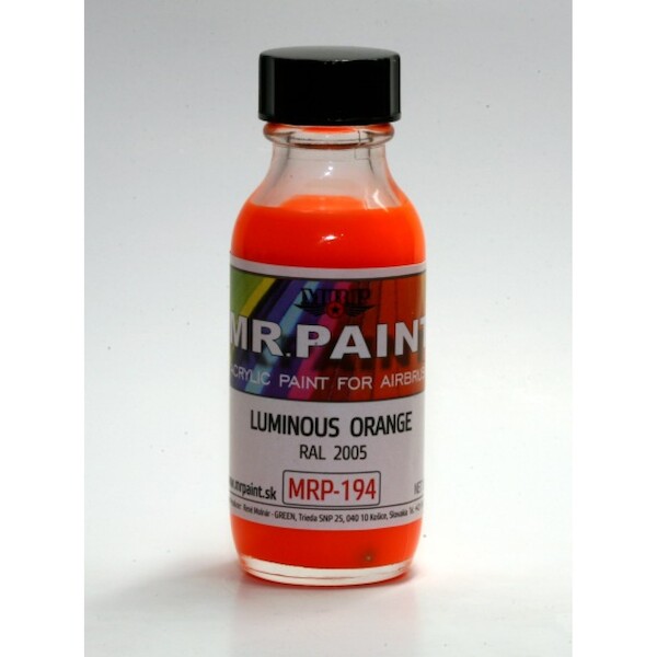 Luminous Orange (RAL2005) (30ml Bottle) MRP-194