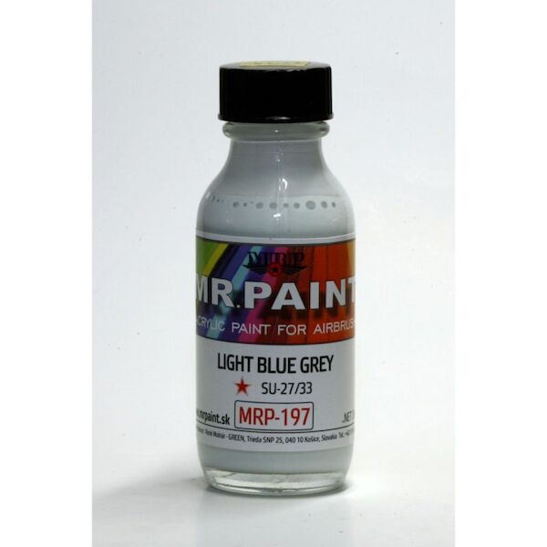 Light Blue Grey for pale 3-tone camouflage Su27 and Su33 (30ml Bottle) MRP-197
