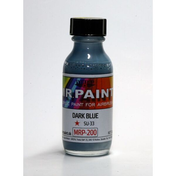 Dark Blue for 3-tone camouflage Su33 (30ml Bottle) MRP-200