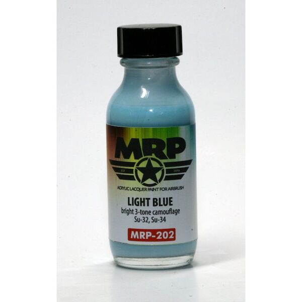 Light Blue for bright 3-tone camouflage Su32, Su34  (30ml Bottle)  MRP-202