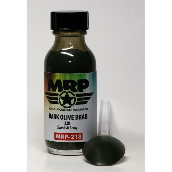 Swedish Army Dark Olive Green 328M (30ml Bottle)  MRP-218