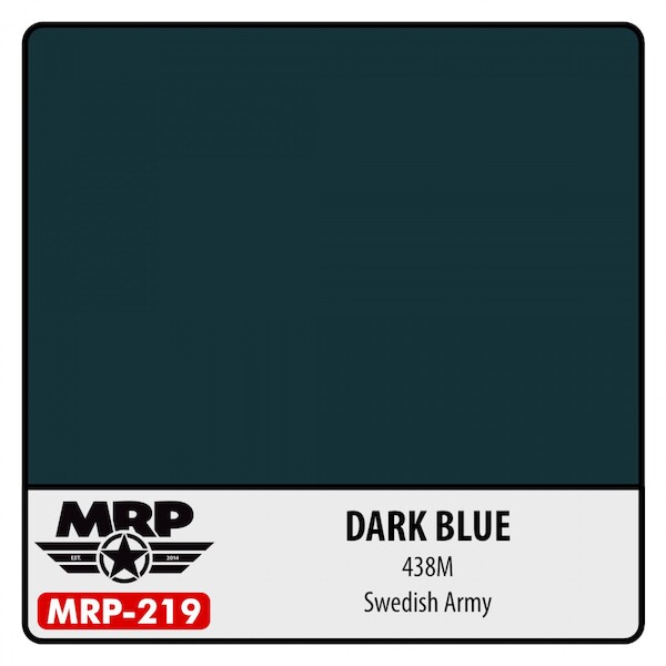 Swedish Army Dark Blue 438M (30ml Bottle) MRP-219