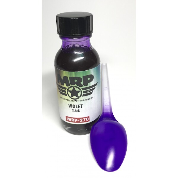 Violet - Clear (30ml Bottle)  MRP-270