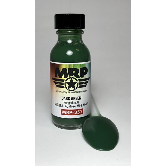 Dark Green  (Hungarian AF MiG21, Mi8, Mi 17, Mi24, L39)  (30ml Bottle)  MRP-352