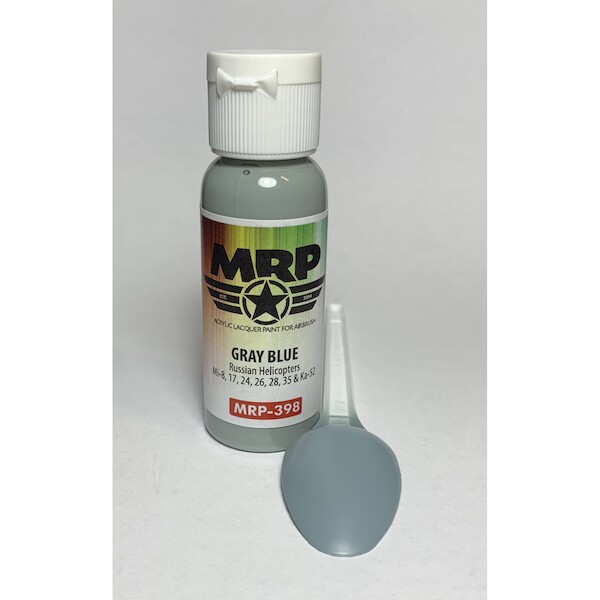 Gray Blue Russian Helicopters underside  (Mil MI8, Mi24, Mi26 (30ml Bottle)  MRP-398