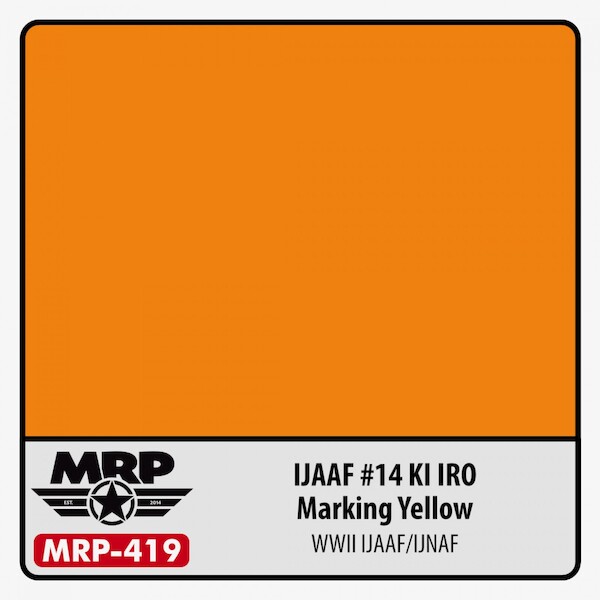 IJAAF #14 Ki Iro (Marking Yellow)(30ml Bottle) MRP-419